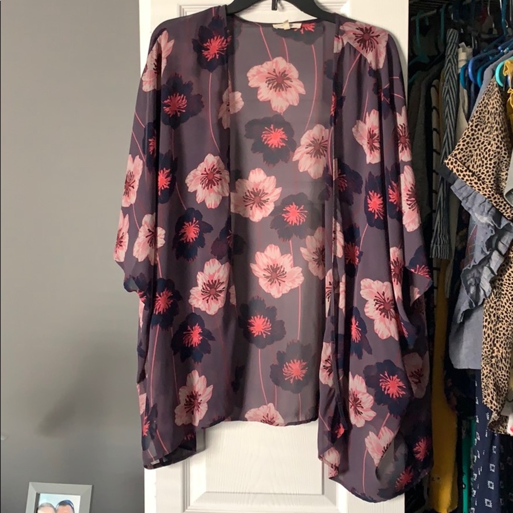 Floral kimono